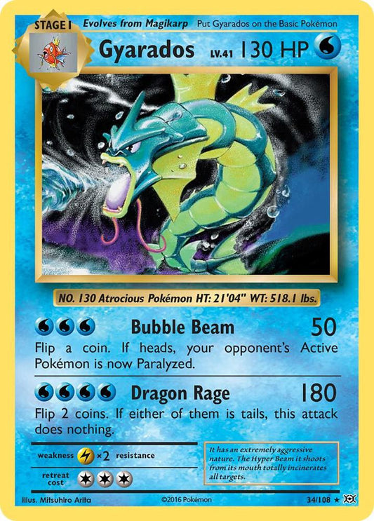 Gyarados - XY - Evolutions