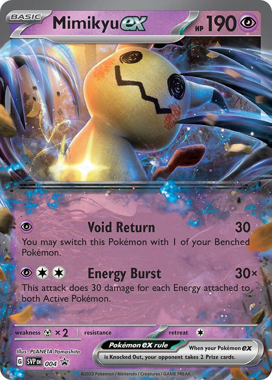 Mimikyu ex - 004 - SV: Scarlet & Violet Promo Cards