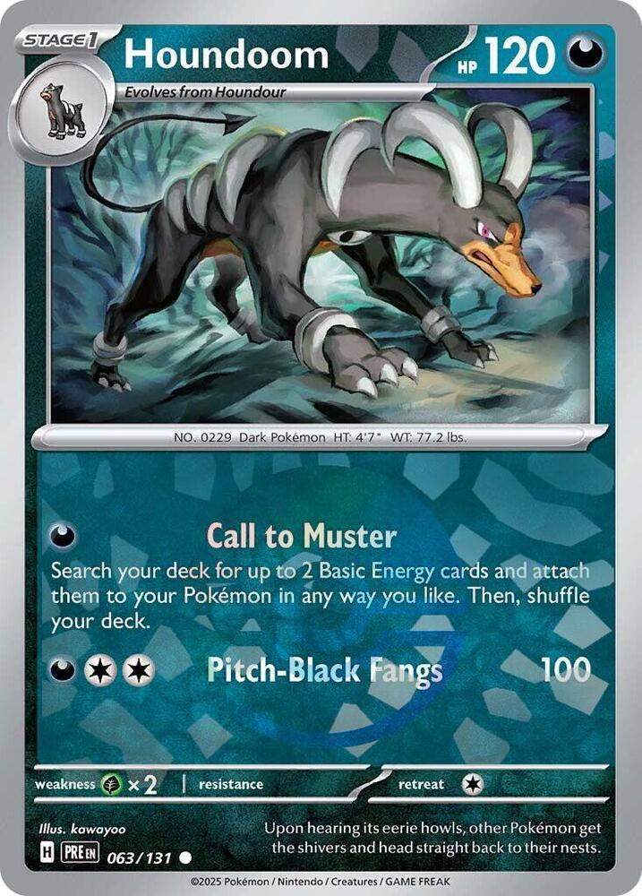 Houndoom (Poke Ball Pattern) - SV: Prismatic Evolutions