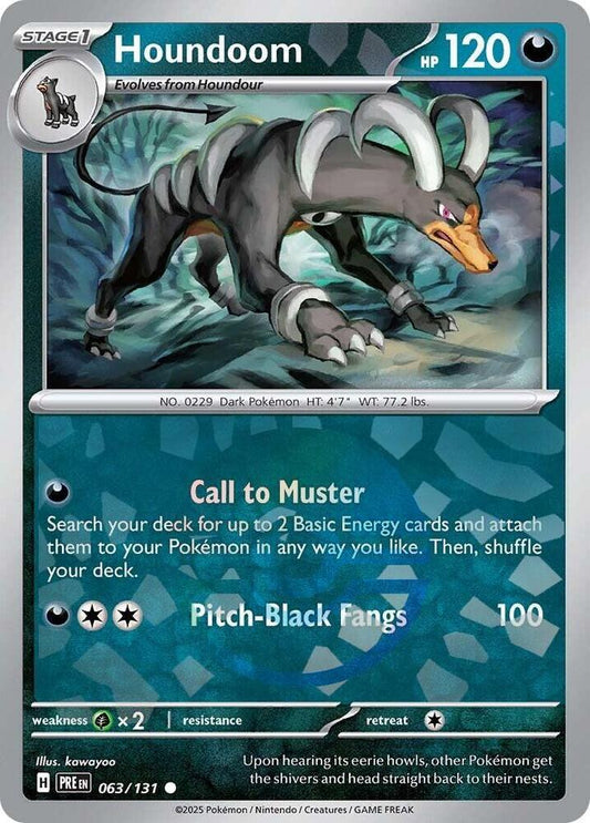 Houndoom (Poke Ball Pattern) - SV: Prismatic Evolutions