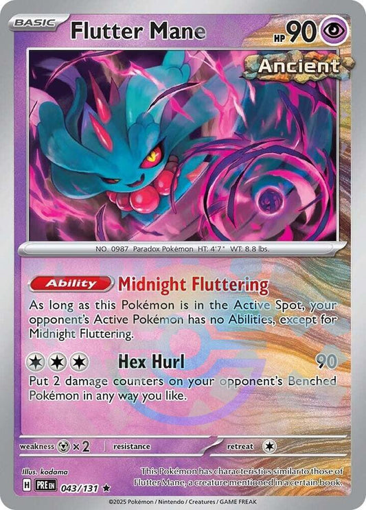 Flutter Mane (Poke Ball Pattern) - SV: Prismatic Evolutions