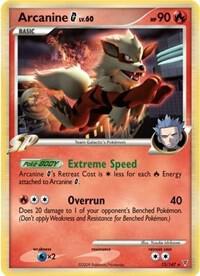 Arcanine G - 15/147 - Deck Exclusives