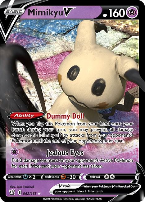 Mimikyu V - SWSH05: Battle Styles