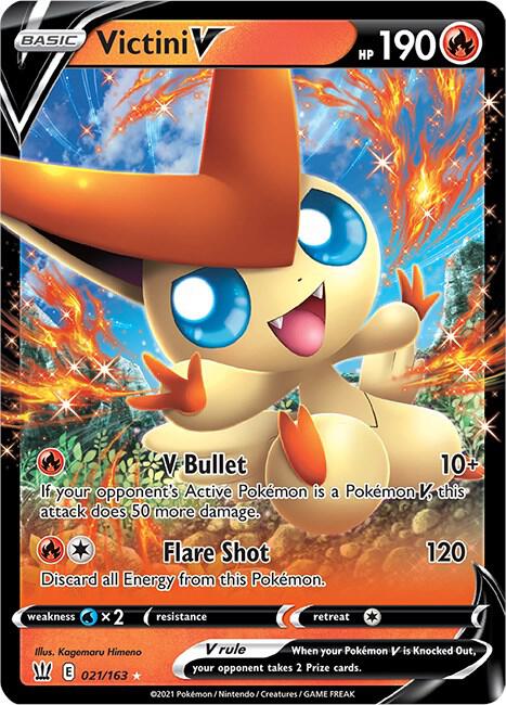 Victini V - SWSH05: Battle Styles