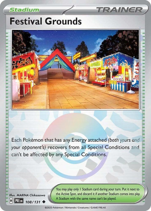 Festival Grounds (Poke Ball Pattern) - SV: Prismatic Evolutions