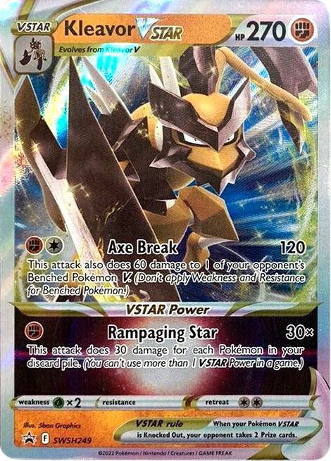 Kleavor VSTAR - SWSH249 - SWSH: Sword & Shield Promo Cards
