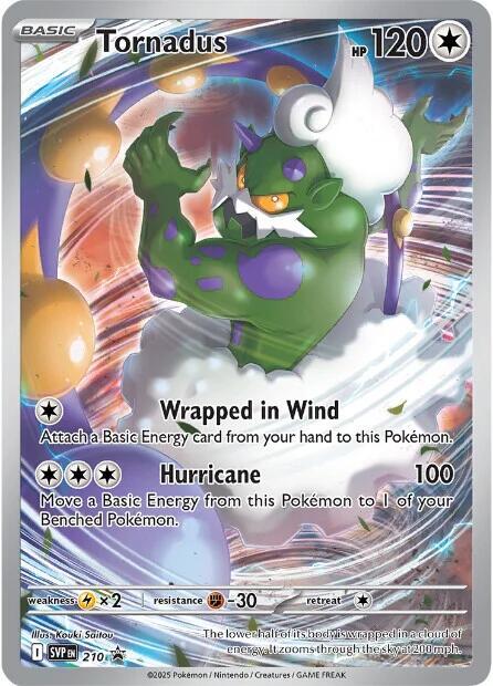 Tornadus - 210 - SV: Scarlet & Violet Promo Cards