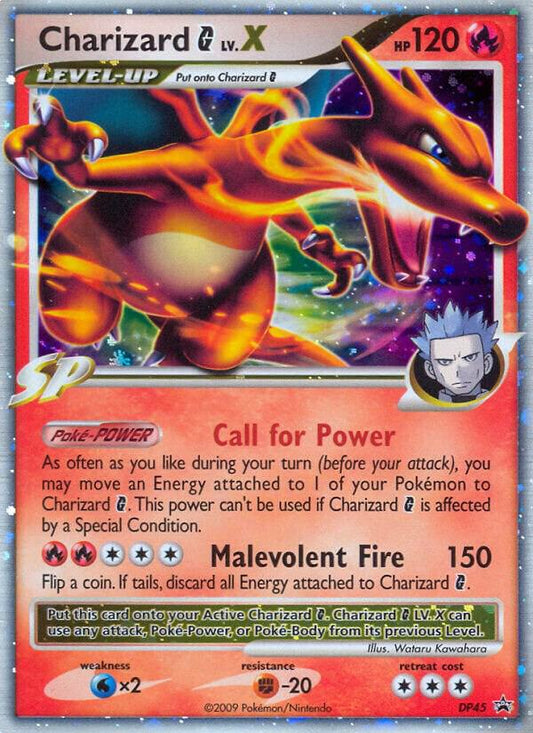 Charizard G LV.X - DP45 - Diamond and Pearl Promos
