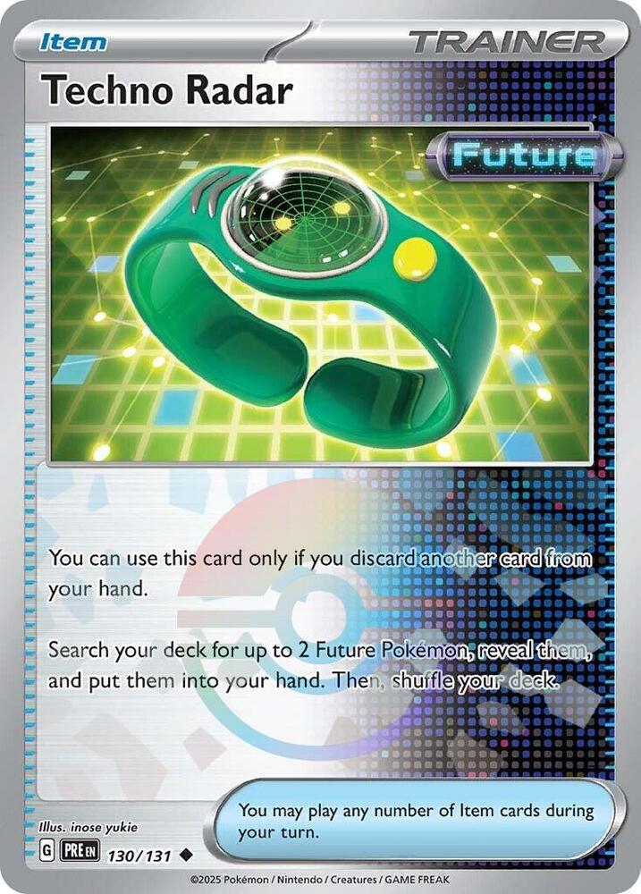 Techno Radar (Poke Ball Pattern) - SV: Prismatic Evolutions