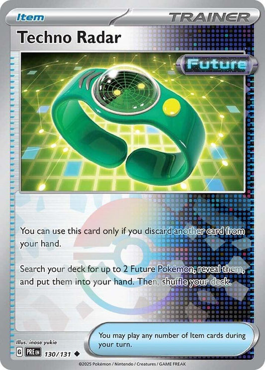 Techno Radar (Poke Ball Pattern) - SV: Prismatic Evolutions