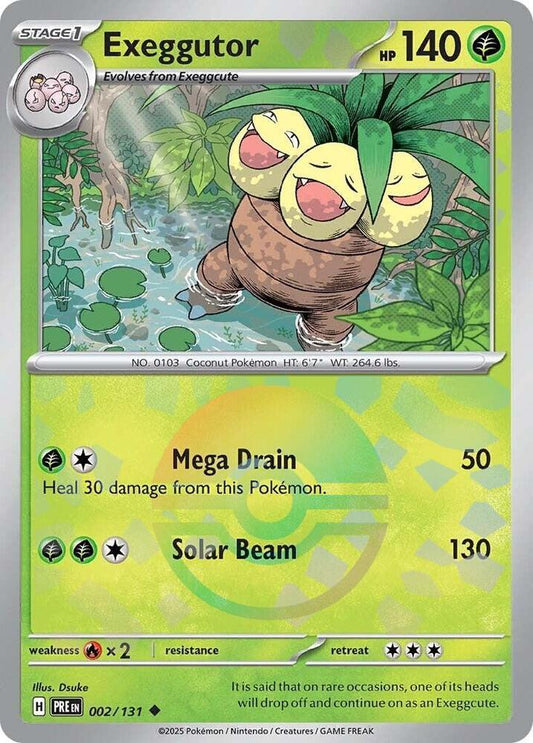 Exeggutor (Poke Ball Pattern) - SV: Prismatic Evolutions