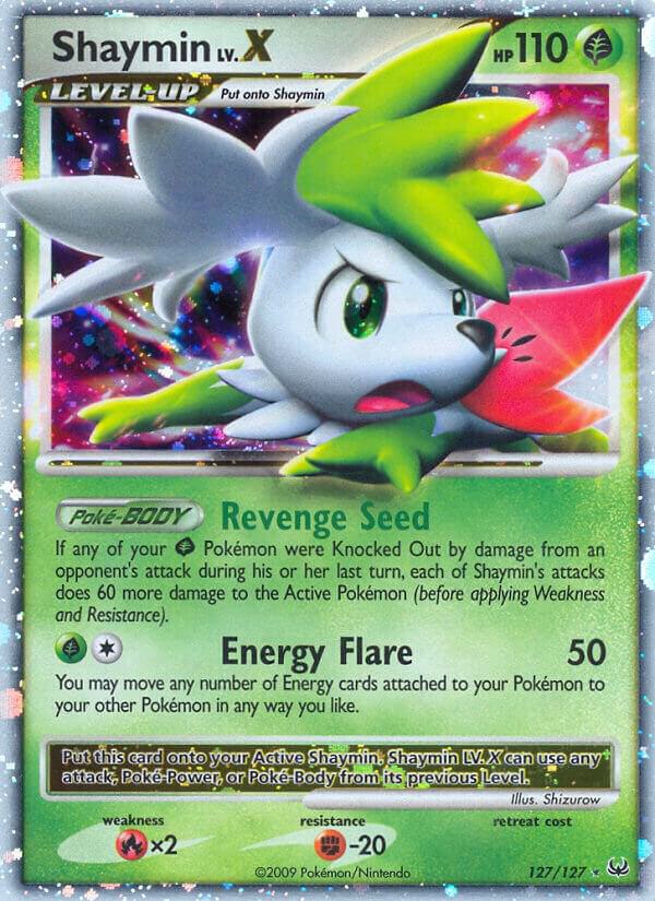 Shaymin Lv.X (Sky Forme) - Platinum