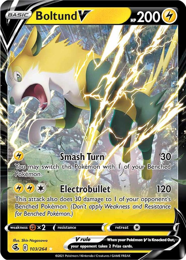 Boltund V - SWSH08: Fusion Strike