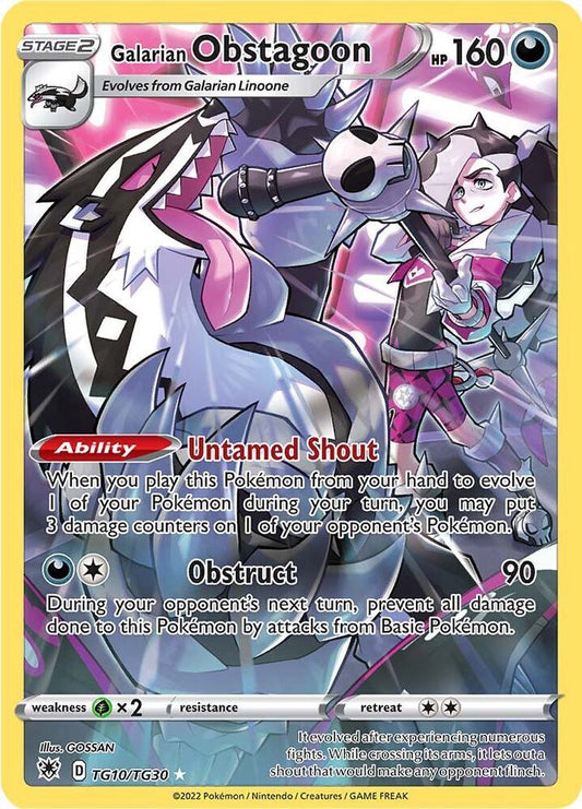 Galarian Obstagoon - SWSH10: Astral Radiance Trainer Gallery