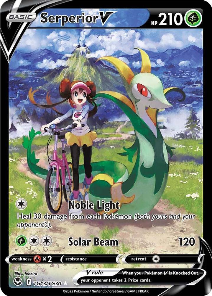 Serperior V - SWSH12: Silver Tempest Trainer Gallery