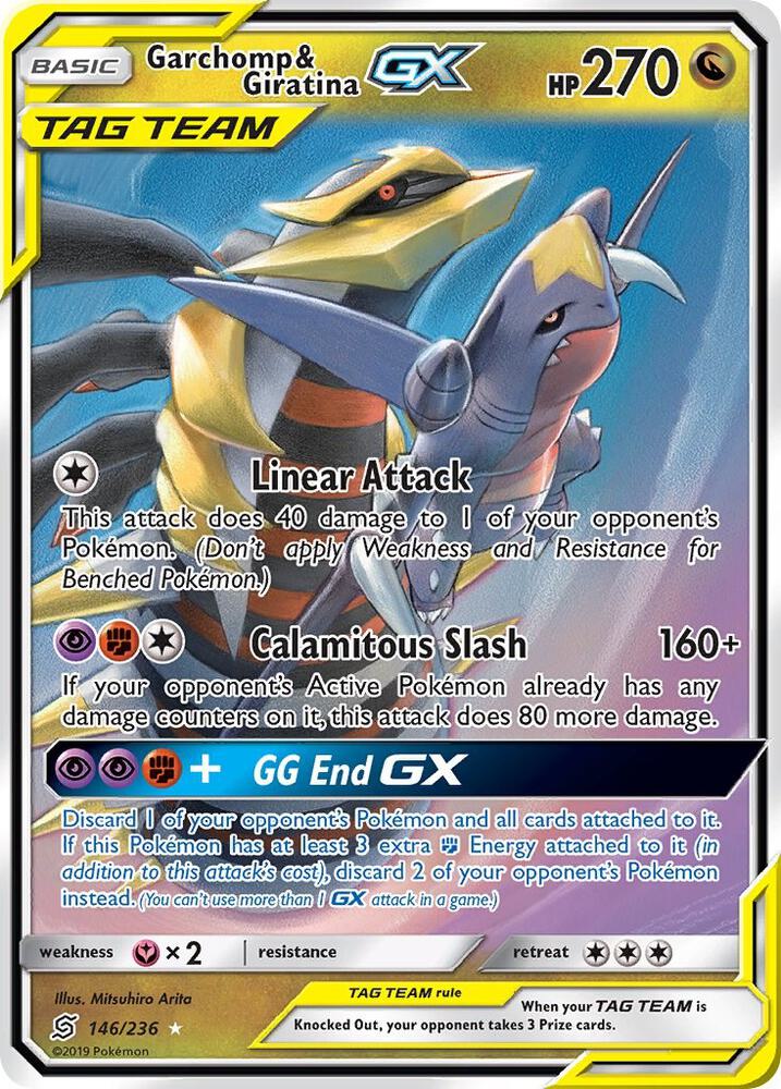 Garchomp & Giratina GX - SM - Unified Minds