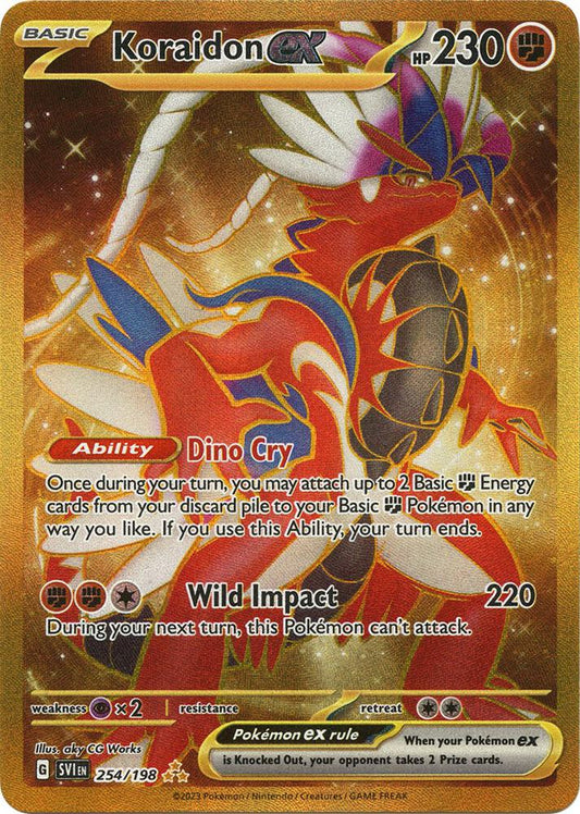 Koraidon ex - 254/198 - SV01: Scarlet & Violet Base Set