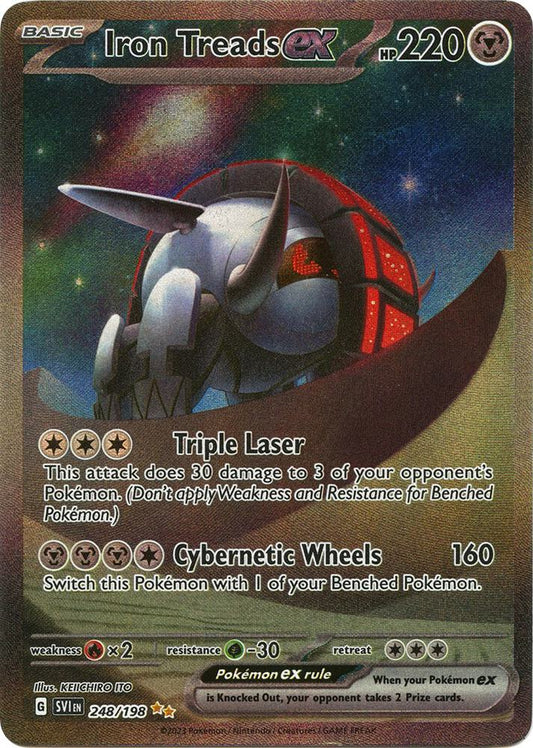 Iron Treads ex - 248/198 - SV01: Scarlet & Violet Base Set