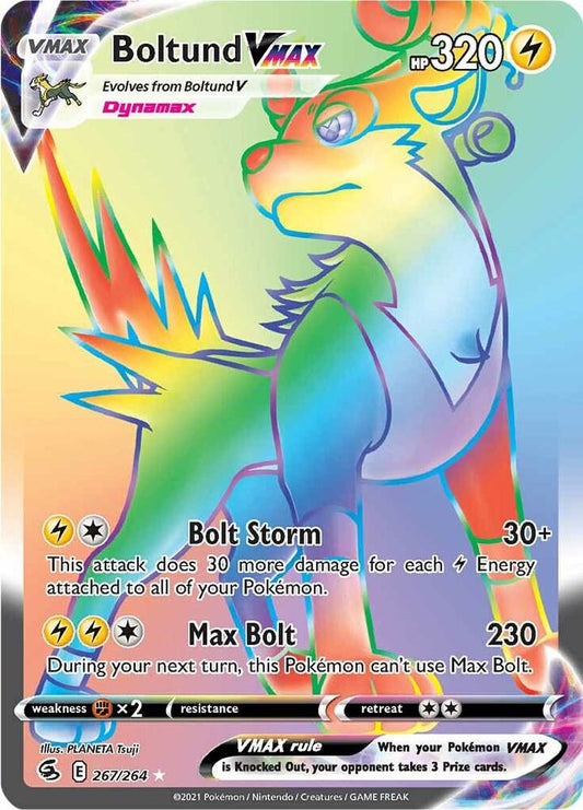 Boltund VMAX (Secret) - SWSH08: Fusion Strike
