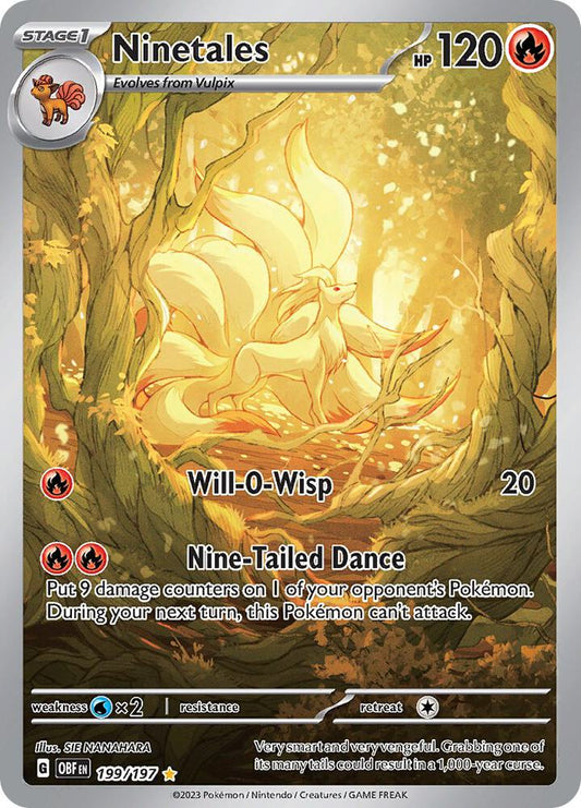 Ninetales -199/197 - SV03: Obsidian Flames