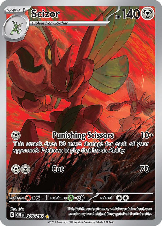 Scizor - 205/197 - SV03: Obsidian Flames