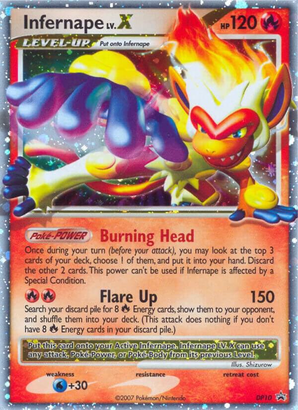 Infernape LV.X - DP10 - Diamond and Pearl Promos