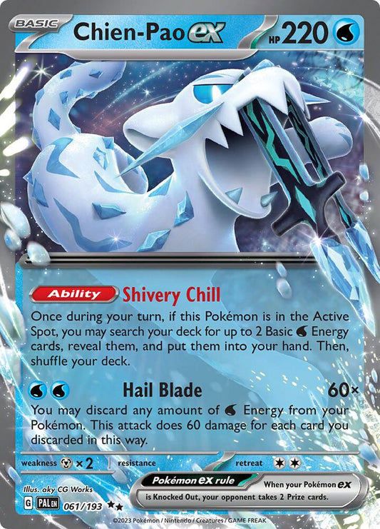 Chien-Pao ex - 061/193 - SV02: Paldea Evolved