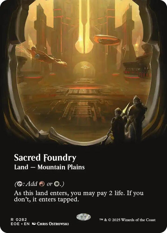 Sacred Foundry (Borderless) - Edge of Eternities