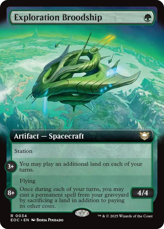 Exploration Broodship (Extended Art) - Commander: Edge of Eternities