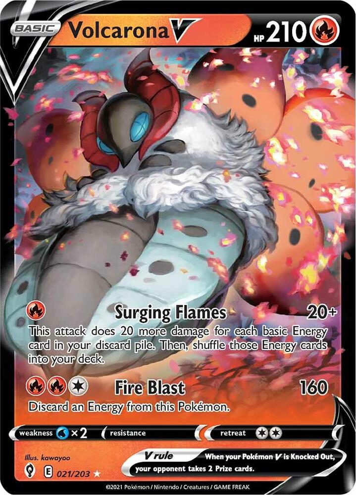 Volcarona V - SWSH07: Evolving Skies