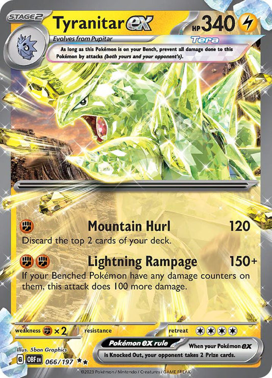 Tyranitar ex - SV03: Obsidian Flames