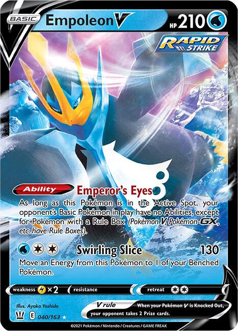 Empoleon V - SWSH05: Battle Styles
