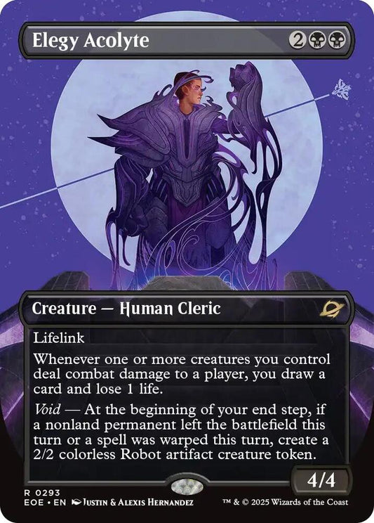 Elegy Acolyte (Borderless) - Edge of Eternities