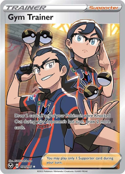 Gym Trainer (Full Art) - SWSH12: Silver Tempest