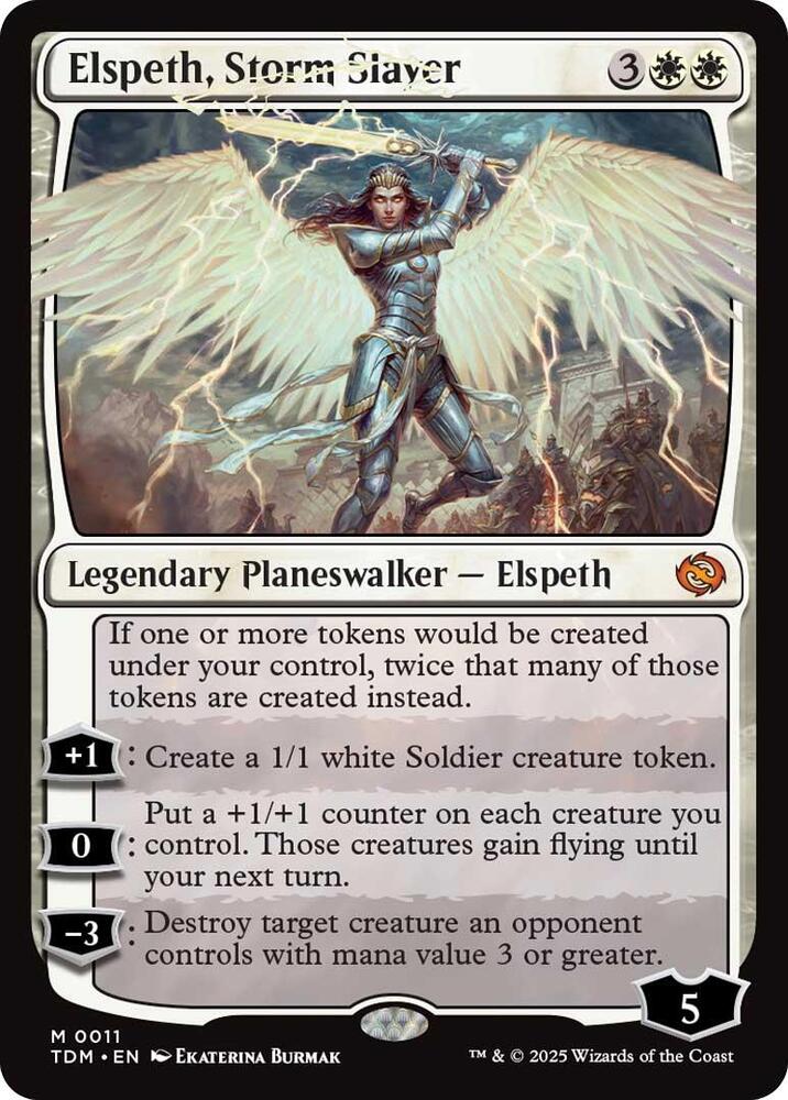 Elspeth, Storm Slayer - Tarkir: Dragonstorm
