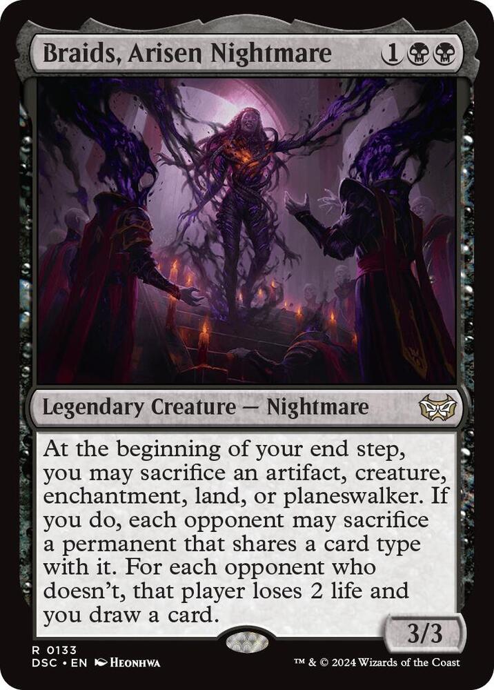 Braids, Arisen Nightmare - Commander: Duskmourn: House of Horror