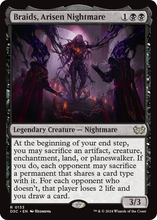 Braids, Arisen Nightmare - Commander: Duskmourn: House of Horror