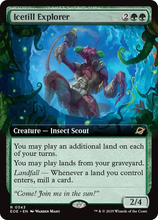 Icetill Explorer (Extended Art) (Foil) - Edge of Eternities