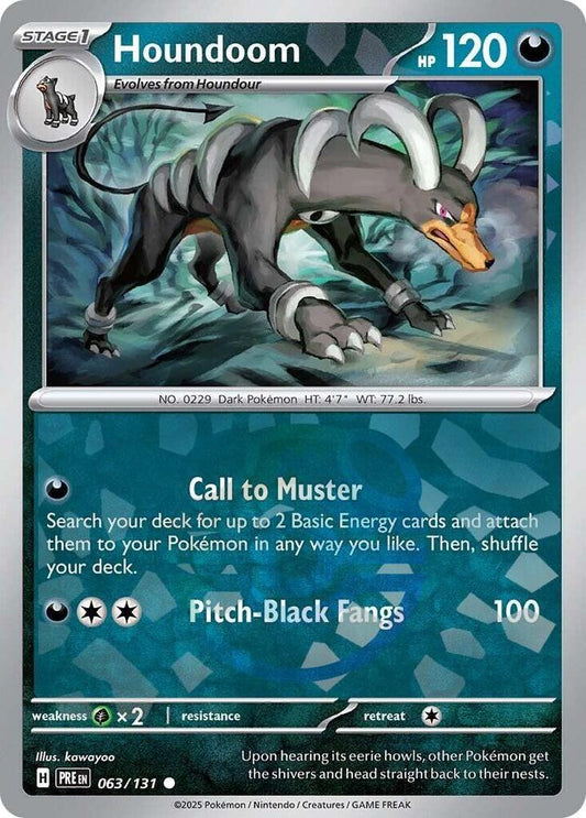 Houndoom (Master Ball Pattern) - SV: Prismatic Evolutions
