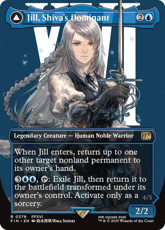Jill, Shiva's Dominant (Borderless) (Foil) - FINAL FANTASY