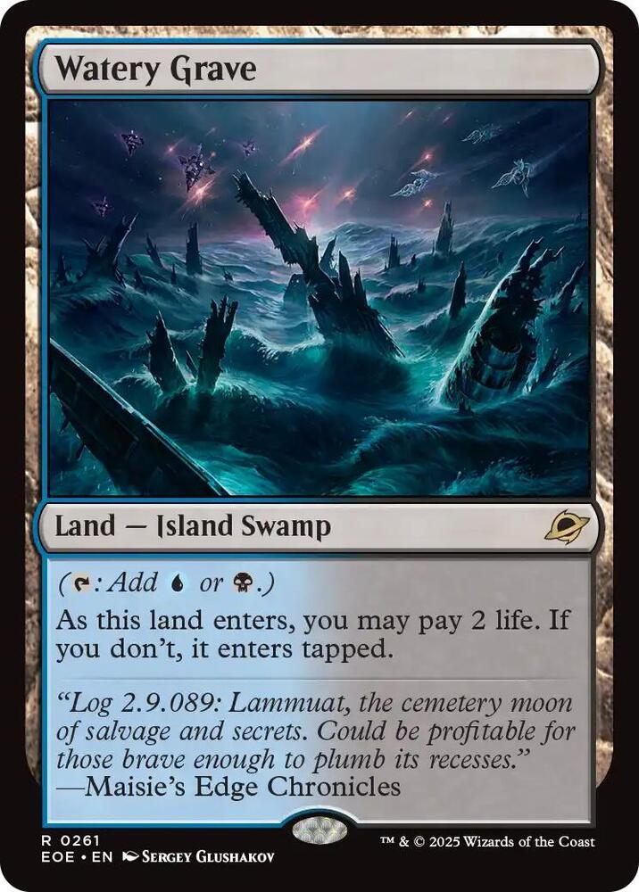 Watery Grave - Edge of Eternities (Foil)