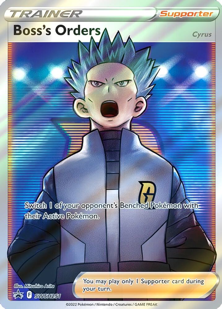 Boss's Orders (Full Art) - SWSH: Sword & Shield Promo Cards