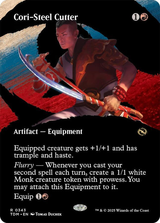 Cori-Steel Cutter (Borderless) - Tarkir: Dragonstorm
