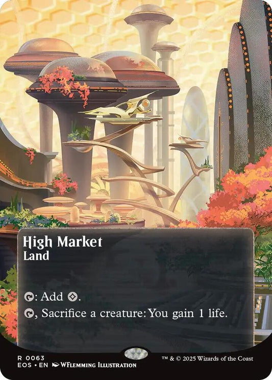 High Market (0063) (Borderless) - Edge of Eternities: Stellar Sights