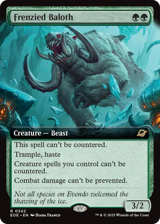 Frenzied Baloth (Extended Art) - Edge of Eternities