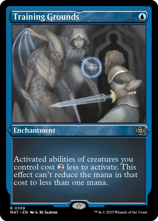 Training Grounds (Foil Etched) - March of the Machine: The Aftermath