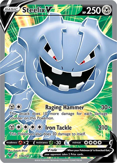 Steelix V (Full Art) - SWSH04: Vivid Voltage