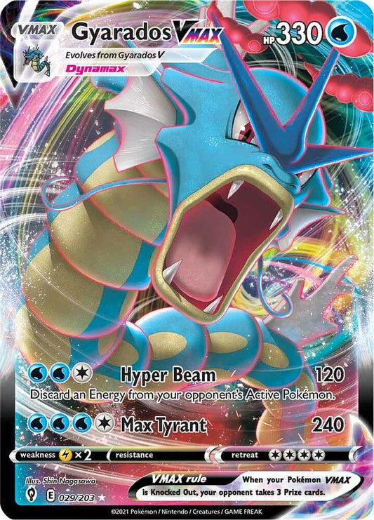 Gyarados VMAX - SWSH07: Evolving Skies