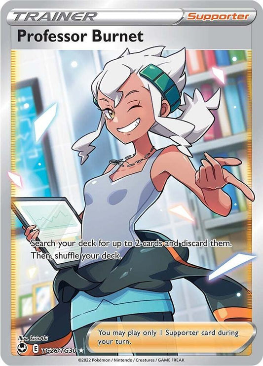 Professor Burnet - SWSH12: Silver Tempest Trainer Gallery