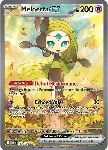 Meloetta ex - 167/086 - SV: Black Bolt